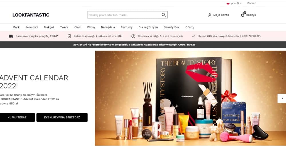 LookFantastic – opinie, co warto kupić [akt. 2026]. Co sądzicie??